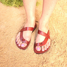 Load image into Gallery viewer, 'Thirroul' Leather Sandals
