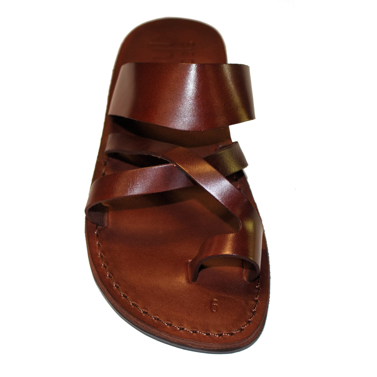 Mens leather slides australia hot sale