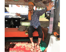 Load image into Gallery viewer, 'Byron' Leather Sandals