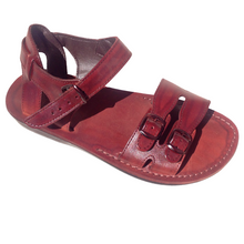 Load image into Gallery viewer, Soul Sandals Leather Sandals - Coolangatta in dark tan