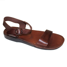Load image into Gallery viewer, Soul Sandals &#39;Avalon&#39; Leather Sandals - Dark Tan