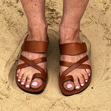 Load image into Gallery viewer, Soul Sandals Australia Ethical Hippy Leather Sandals - &#39;Maroubra&#39;